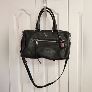 Prada Black Leather Bag
